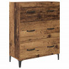 Highboard Montowane na ścianie Stare drewno 69,5 x 34 x 180 cm