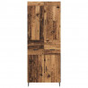 Highboard z szufladą 2 pcs Stare drewno Materiał drewnopochodny