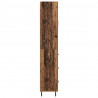 Highboard z szufladą 2 pcs Stare drewno Materiał drewnopochodny