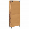Highboard z szufladą 2 pcs Stare drewno Materiał drewnopochodny