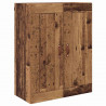 Highboard z szufladą Stare drewno 69,5 x 34 x 180 cm