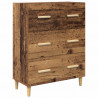 Highboard z szufladą Stare drewno 69,5 x 32,5 x 180 cm