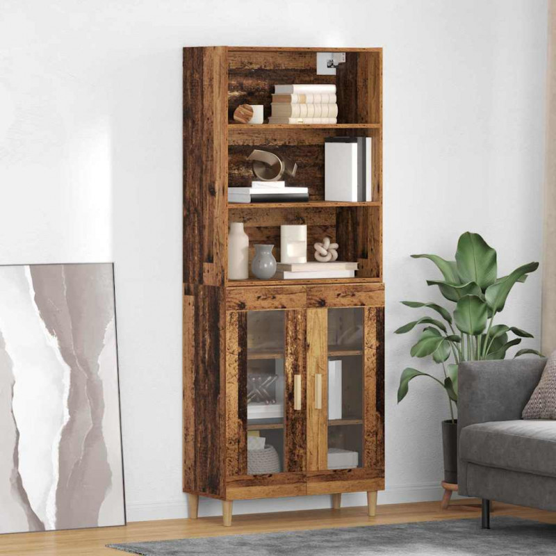 Highboard Stare drewno 69,5 x 32,5 x 180 cm