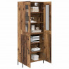Highboard Montowane na ścianie Stare drewno 69,5 x 34 x 180 cm