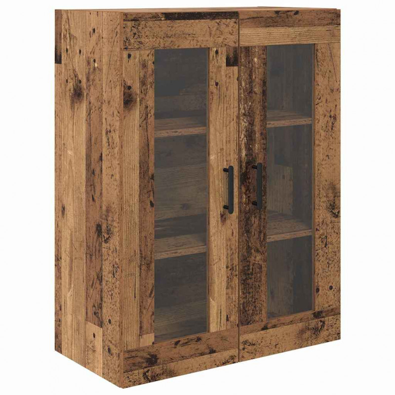 Highboard Montowane na ścianie Stare drewno 69,5 x 34 x 180 cm