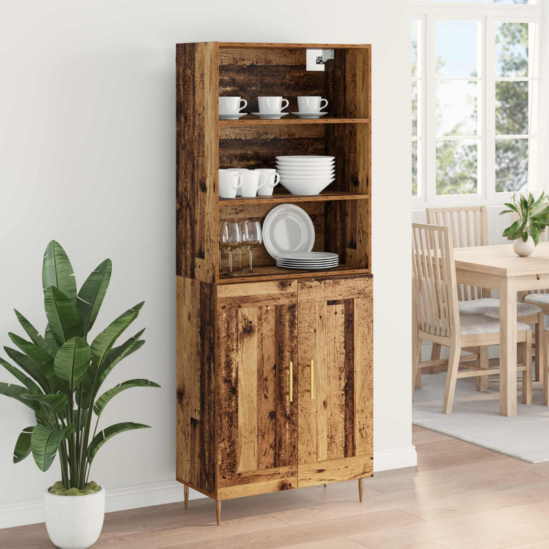 Highboard Stare drewno 69,5 x 34 x 180 cm