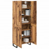Highboard 2 pcs Stare drewno 69,5 x 34 x 180 cm
