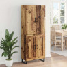 Highboard 2 pcs Stare drewno 69,5 x 34 x 180 cm