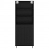 Highboard Czarny Dąb 69,5 x 34 x 180 cm