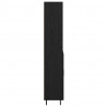 Highboard Czarny Dąb 69,5 x 34 x 180 cm