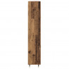 Highboard Montowane na ścianie Stare drewno 69,5 x 34 x 180 cm