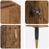 Highboard Montowane na ścianie Stare drewno 69,5 x 34 x 180 cm