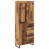Highboard z szufladą Stare drewno 69,5 x 34 x 180 cm