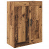 Highboard z szufladą Stare drewno 69,5 x 34 x 180 cm