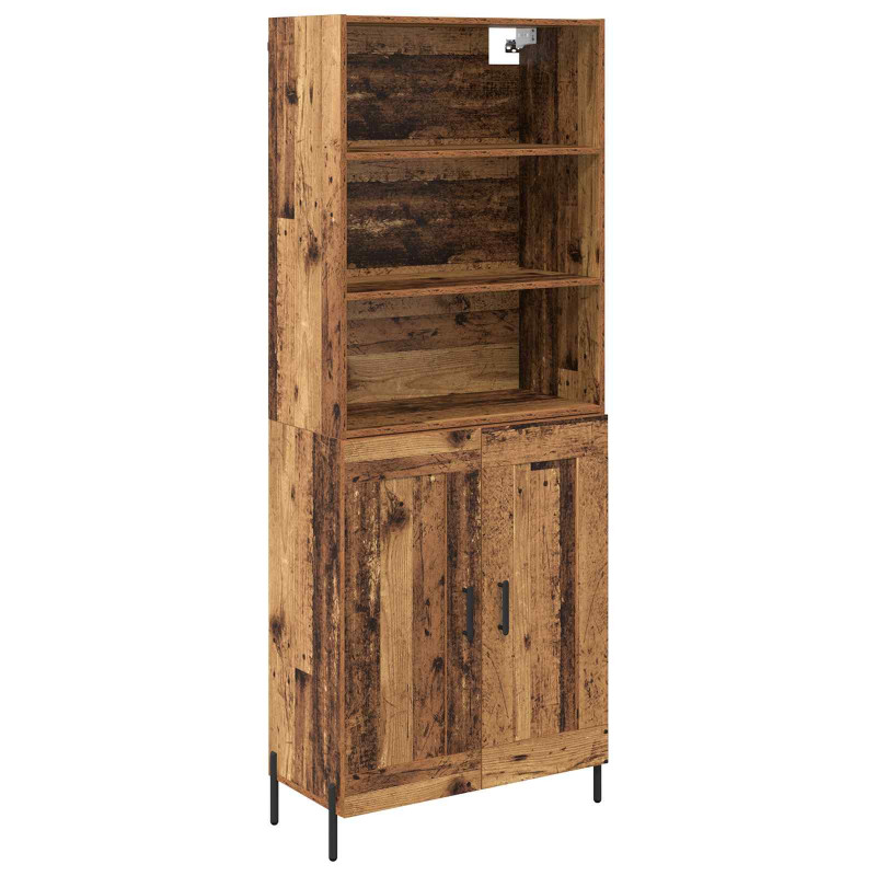 Highboard Stare drewno 69,5 x 32,5 x 180 cm