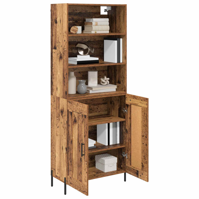 Highboard Stare drewno 69,5 x 32,5 x 180 cm