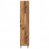 Highboard z szufladą 2 pcs Stare drewno Materiał drewnopochodny