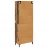 Highboard Montowane na ścianie Stare drewno 69,5 x 34 x 180 cm