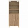 Highboard Dąb rzemieślniczy 69,5 x 32,5 x 180 cm