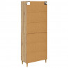 Highboard Dąb rzemieślniczy 69,5 x 32,5 x 180 cm