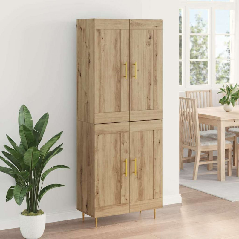 Highboard Dąb rzemieślniczy 69,5 x 34 x 180 cm