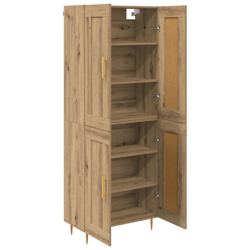 Highboard Dąb rzemieślniczy 69,5 x 34 x 180 cm