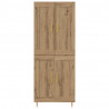 Highboard Dąb rzemieślniczy 69,5 x 34 x 180 cm
