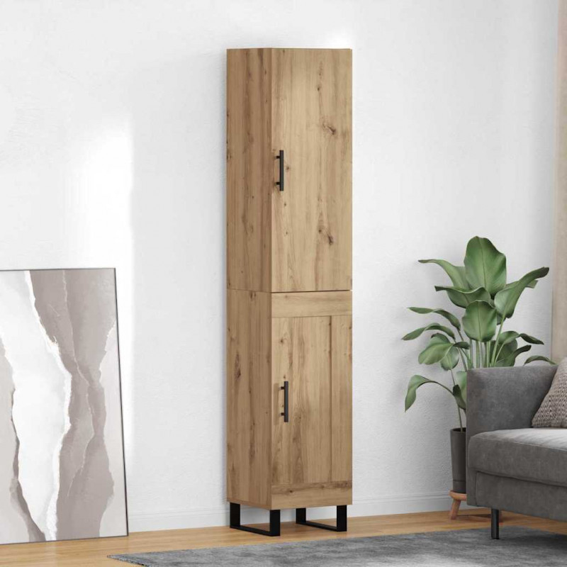 Highboard Dąb rzemieślniczy 34,5 x 34 x 180 cm