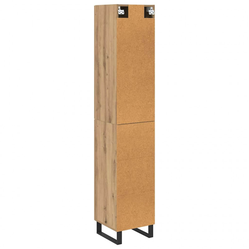 Highboard Dąb rzemieślniczy 34,5 x 34 x 180 cm