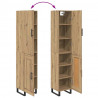 Highboard Dąb rzemieślniczy 34,5 x 34 x 180 cm