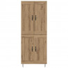 Highboard Dąb rzemieślniczy 69,5 x 34 x 180 cm