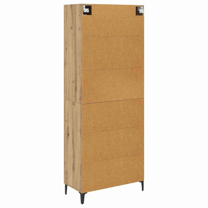 Highboard Dąb rzemieślniczy 69,5 x 34 x 180 cm