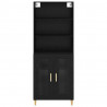 Highboard Czarny Dąb 69,5 x 32,5 x 180 cm