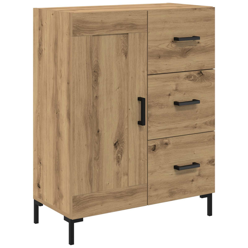 Highboard z szufladą Dąb rzemieślniczy 69,5 x 34 x 180 cm