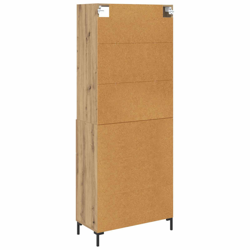 Highboard z szufladą Dąb rzemieślniczy 69,5 x 34 x 180 cm