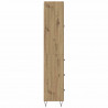 Highboard z szufladą Dąb rzemieślniczy 69,5 x 34 x 180 cm