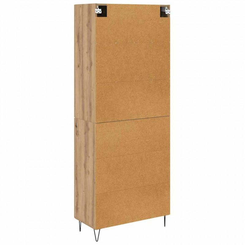 Highboard z szufladą Dąb rzemieślniczy 69,5 x 34 x 180 cm