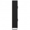 Highboard 2 pcs Czarny Dąb 69,5 x 34 x 180 cm