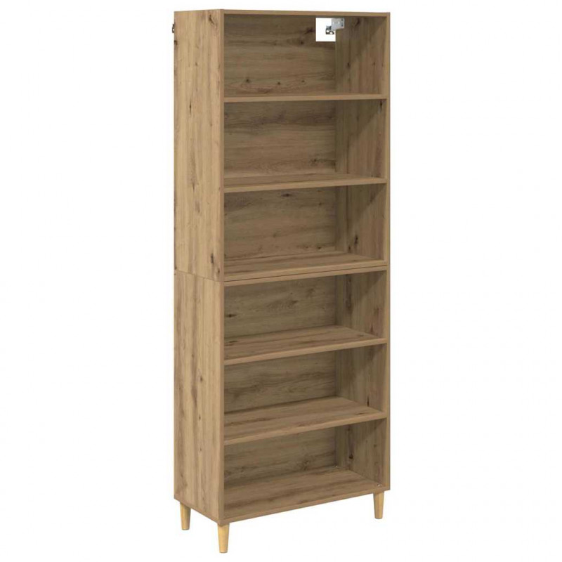Highboard Dąb rzemieślniczy 69,5 x 32,5 x 180 cm