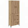 Highboard z szufladą Dąb rzemieślniczy 69,5 x 34 x 180 cm