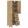 Highboard z szufladą Dąb rzemieślniczy 69,5 x 34 x 180 cm