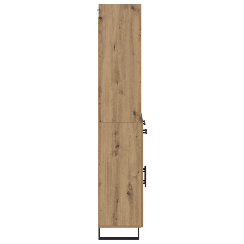 Highboard z szufladą Dąb rzemieślniczy 69,5 x 34 x 180 cm