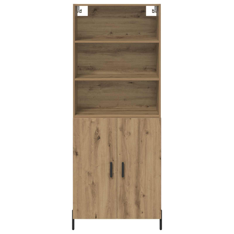 Highboard Dąb rzemieślniczy 69,5 x 32,5 x 180 cm