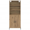 Highboard Dąb rzemieślniczy 69,5 x 32,5 x 180 cm