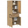 Highboard z szufladą Dąb rzemieślniczy 69,5 x 34 x 180 cm