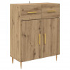 Highboard z szufladą Dąb rzemieślniczy 69,5 x 34 x 180 cm