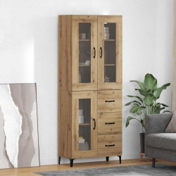 Highboard z szufladą Dąb rzemieślniczy 69,5 x 34 x 180 cm