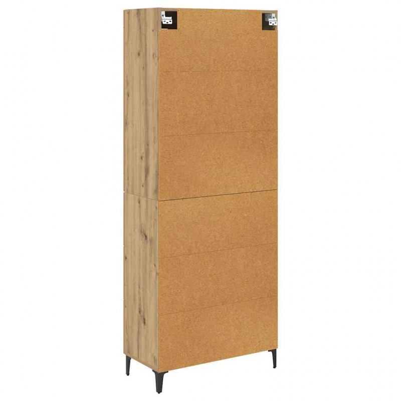 Highboard z szufladą Dąb rzemieślniczy 69,5 x 34 x 180 cm
