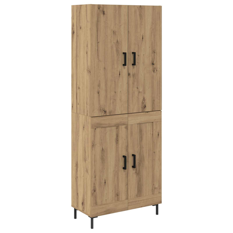 Highboard Dąb rzemieślniczy 69,5 x 34 x 180 cm