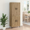 Highboard Dąb rzemieślniczy 69,5 x 34 x 180 cm